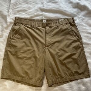 Gap Men's Khaki Flat Front Shorts, Size 38, 9"‎ Inseam